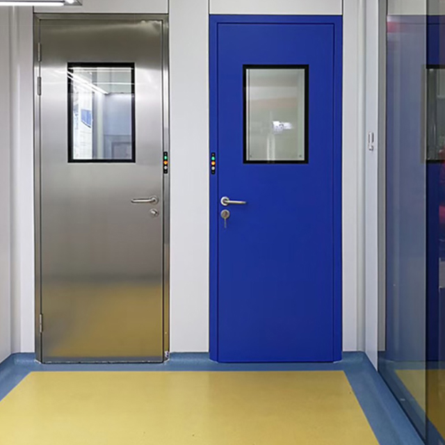 Puerta de sala limpia