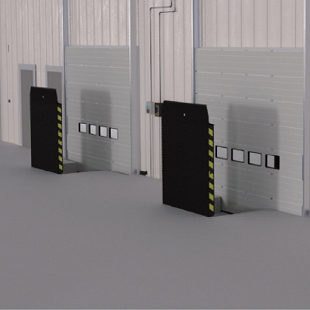 Nivelador de muelle vertical