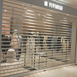 Puerta transparente