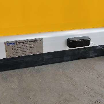 Puerta de alta velocidad con cremallera