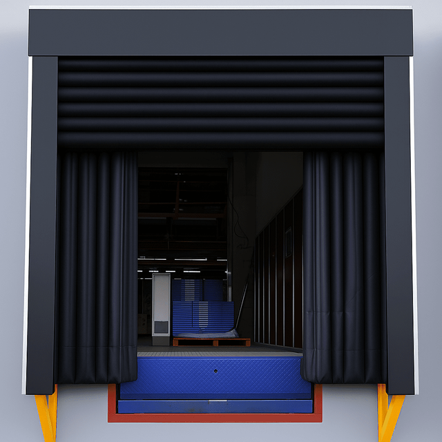 Refugio de muelle inflable